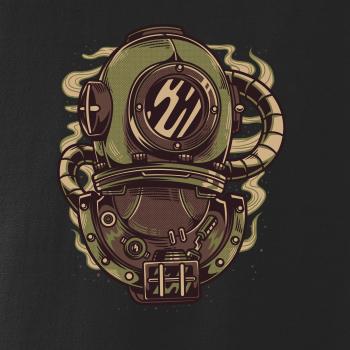  Starý potápačský skafander