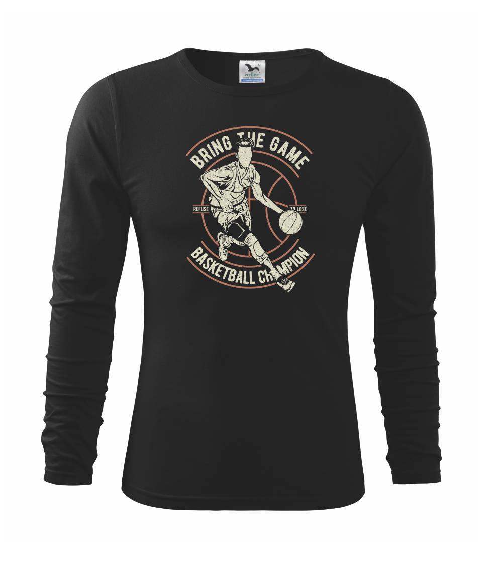 Basketbalová tričká - Bring The Game - Tričko detské Long Sleeve