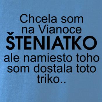 Chcela som na Vianoce šteniatko