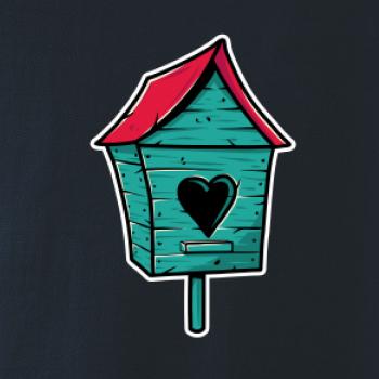 Farebná búdka pre vtáky Farebná búdka pre vtáky