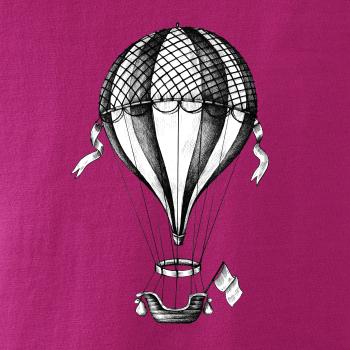 Horkovzdušný balón  kreslený