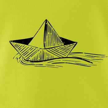 Letná romantika - papierová loďka