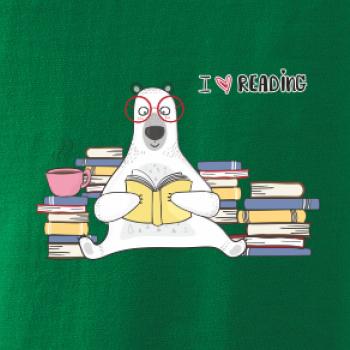 I love reading medveď I love reading medveď