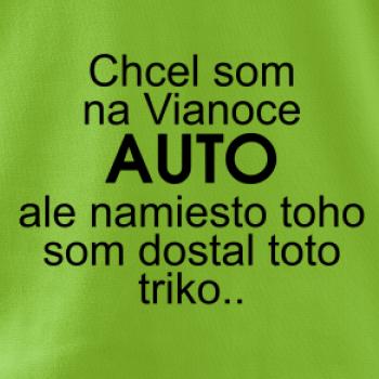 Chcel som na Vianoce auto