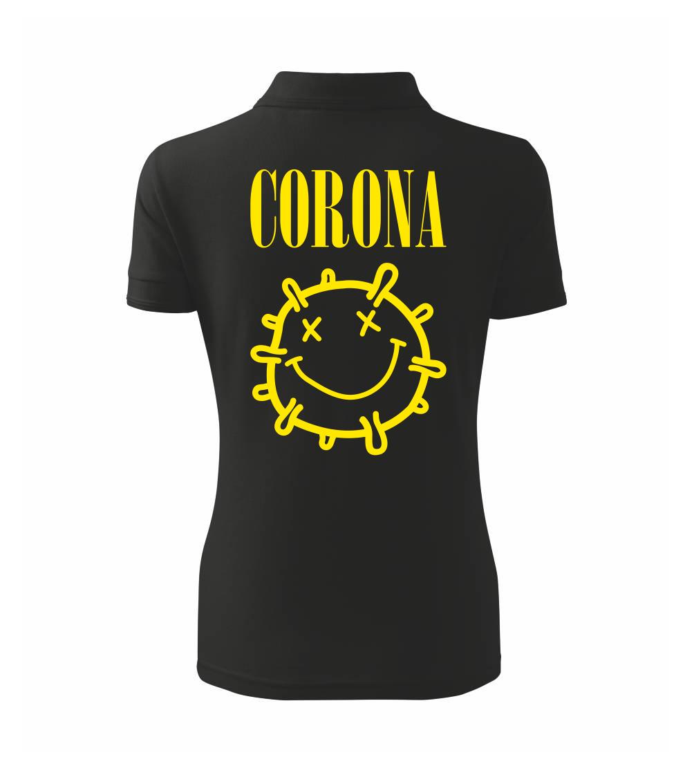 Corona žlté logo - Polokošeľa dámska Pique Polo