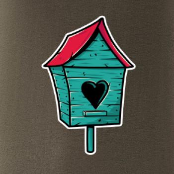 Farebná búdka pre vtáky