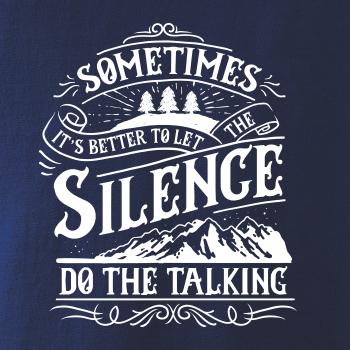 Nature talking about silence