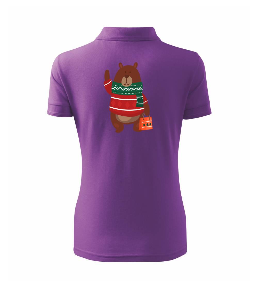 Medveď s darčekom Medveď s darčekom