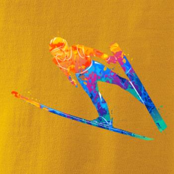 Skokan na lyžiach splash