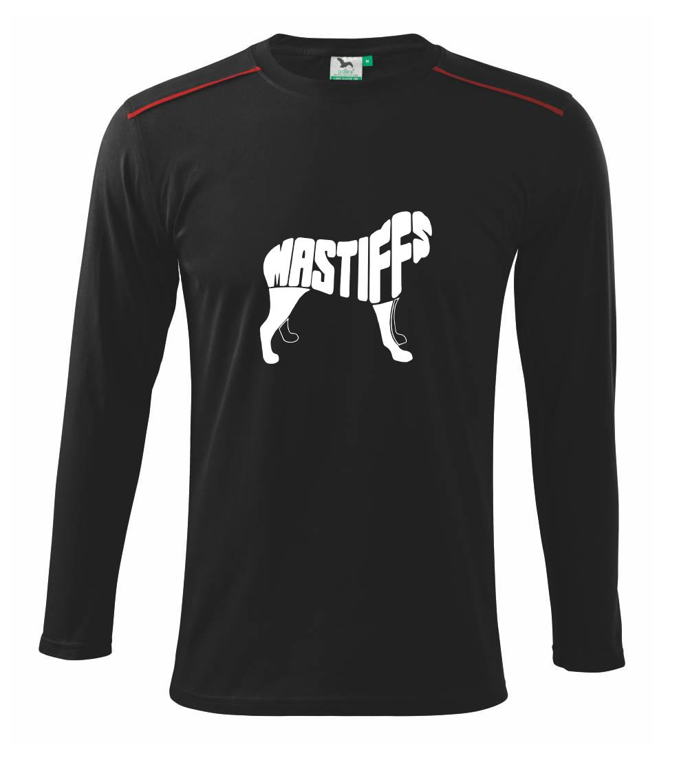 Ostatné psie plemená - Mastif - Tričko s dlhým rukávom Long Sleeve