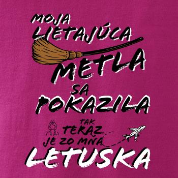 Moja lietajúca metla sa pokazila letuška