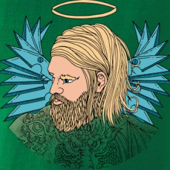 Anjel maľovaný - muž (Pecka design)