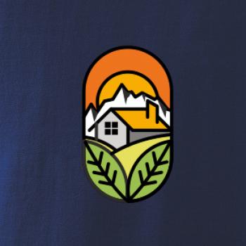 Chalupa pri západe slnka Chalupa pri západe slnka