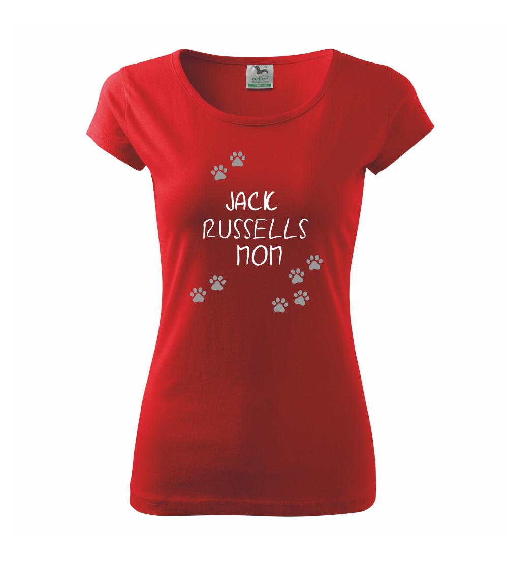 Jack Russell mom (Jack Russell teriér)  (Reflexné labky) Jack Russell mom (Jack Russell teriér)  (Reflexné labky)