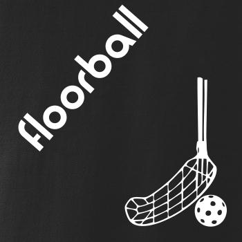 Floorball nápis šikmo Floorball nápis šikmo