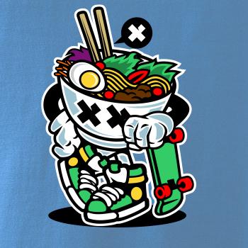 Saláťák na skejtu