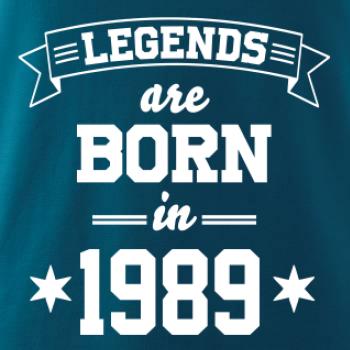 Legends are born in 1989
