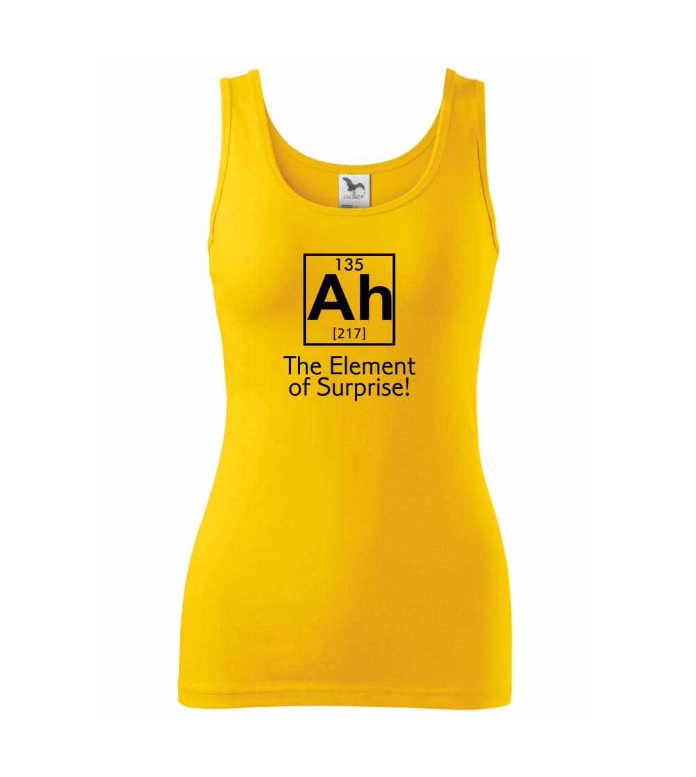 Ah element of surprise