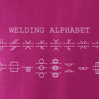 Zvárač - Welding alphabet