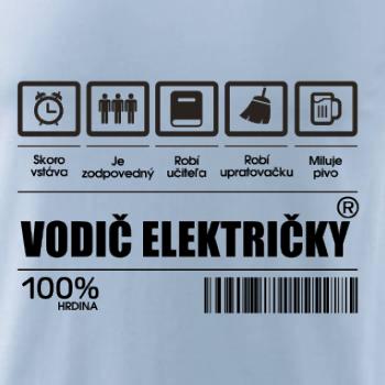 Čiarový kód - Vodič električky / vodička električky