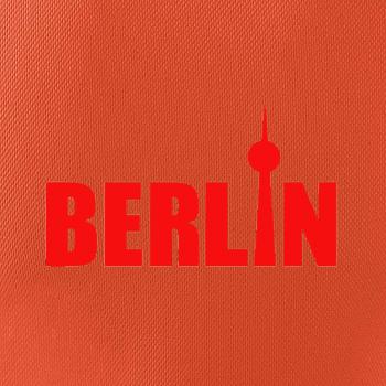 Berlin nápis veža Berliner Fernsehturm