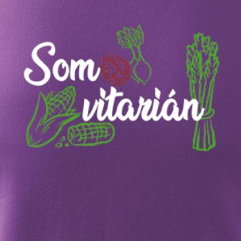 Som vitarián - nápis