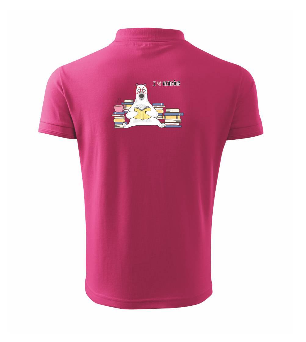 I love reading medveď I love reading medveď