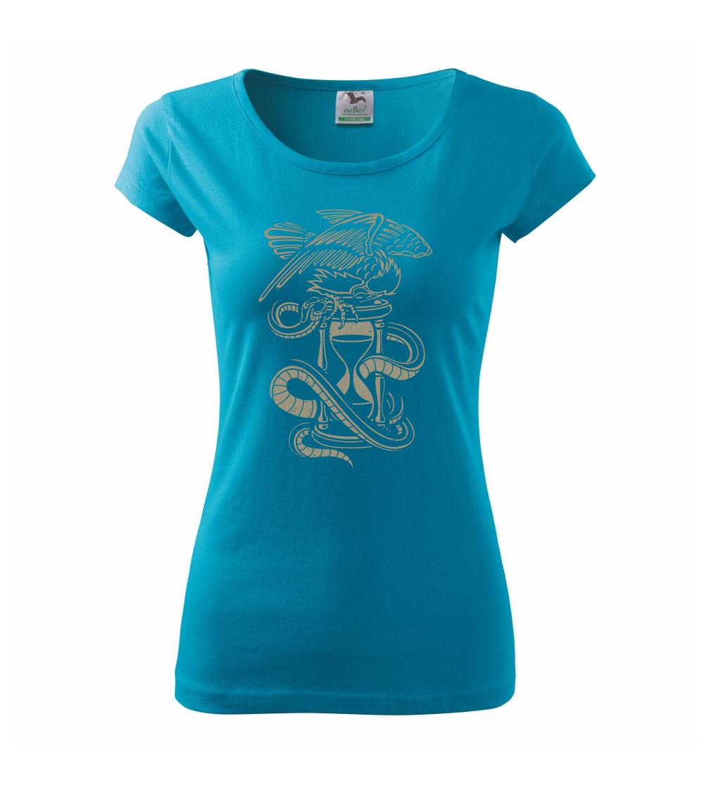Grafické tričká - Hourglass - Dámske tričko Pure