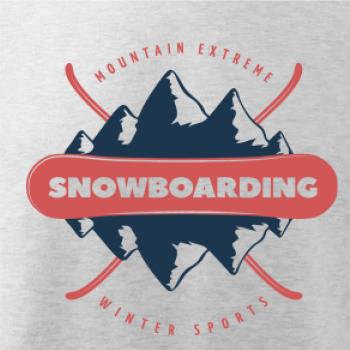 Snowboarding hory extreme