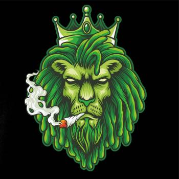 Zhulený lev zelený Zhulený lev zelený
