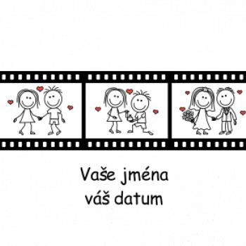 Svadobný deň - váš nápis (Hana-creative)