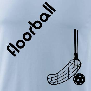 Floorball nápis šikmo Floorball nápis šikmo