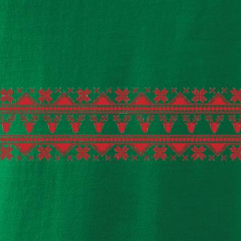 Vianočný vzor - jeleň a vločka Vianočný vzor - jeleň a vločka