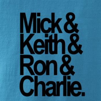 Mick Keith Ron Charlie