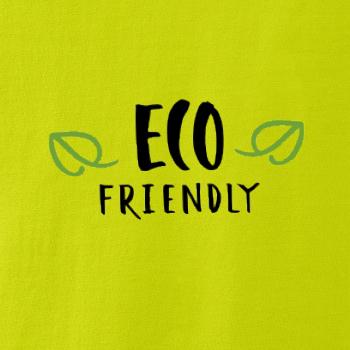 Eco friendly - nápis