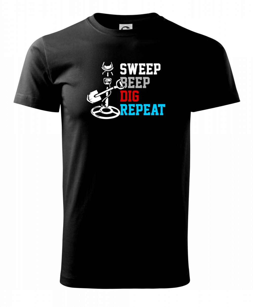 Sweep Beep Dig Repeat Sweep Beep Dig Repeat