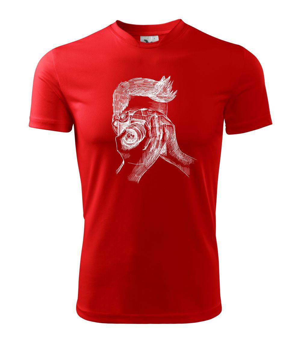 Fotograf kreslený Fotograf kreslený