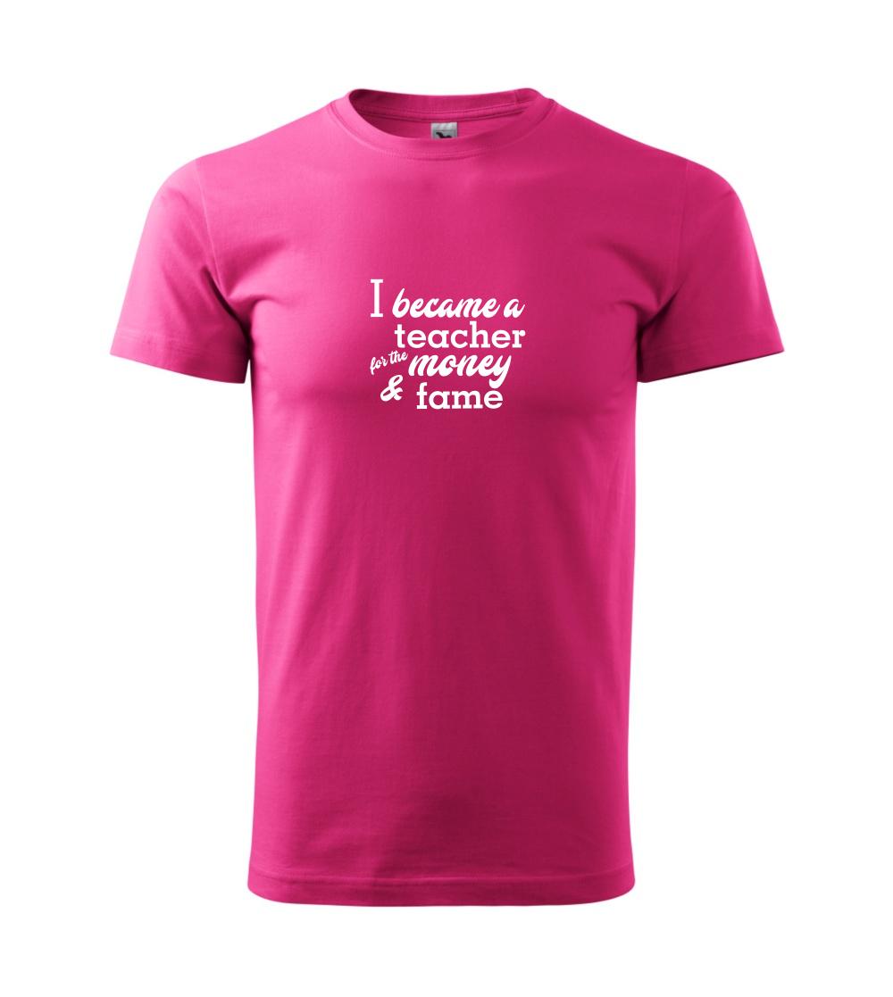 Became a teacher Became a teacher