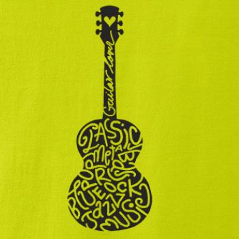 Gitara - názvy hudobných štýlov