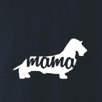 Jazvečík dlhosrstý mama obrys SK