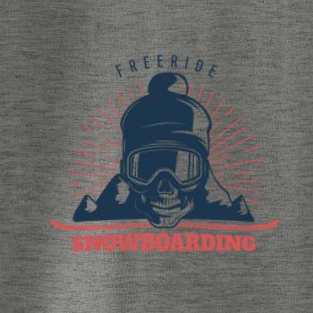 Freeride snowboarding lebka