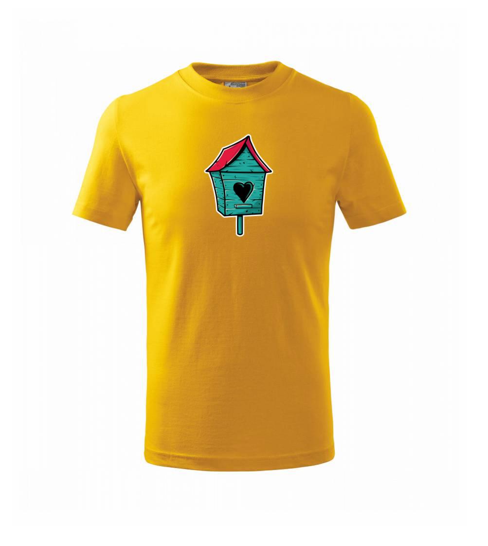 Farebná búdka pre vtáky