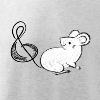 Myš husľový kľúč