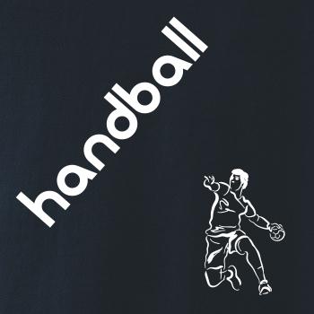 Handball nápis šikmo Handball nápis šikmo
