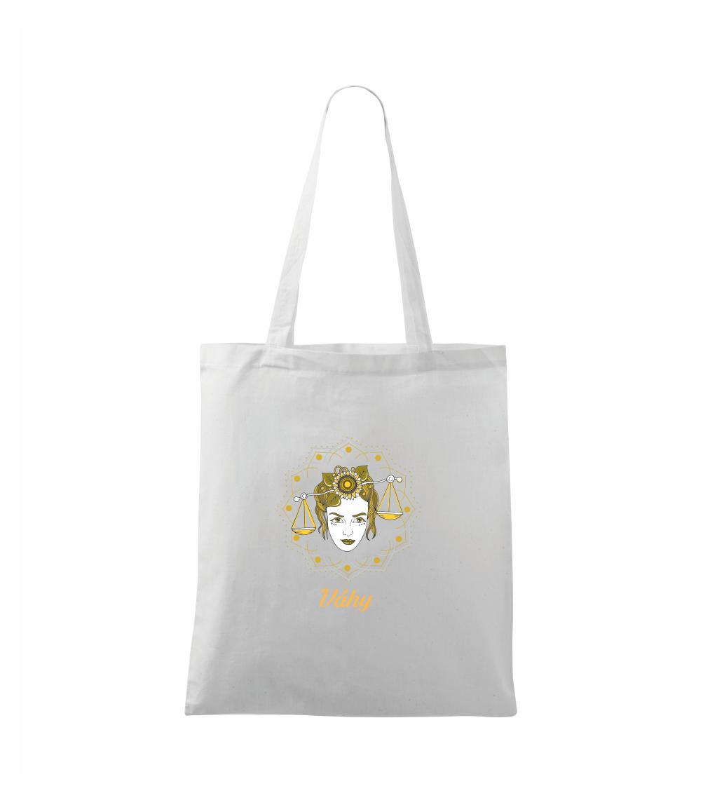 Tričká váhy - Znamenie ženy - Váhy SK (Pecka design) - Taška bavlnená