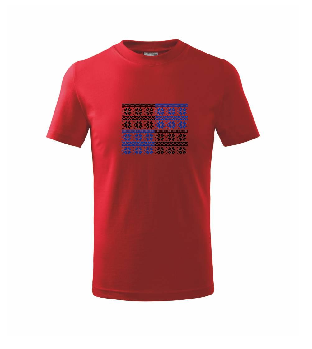 Vianočné vzor - šachovnice