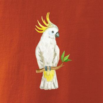 Papagáj Kakadu kreslený