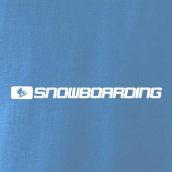 Snowboarding nápis