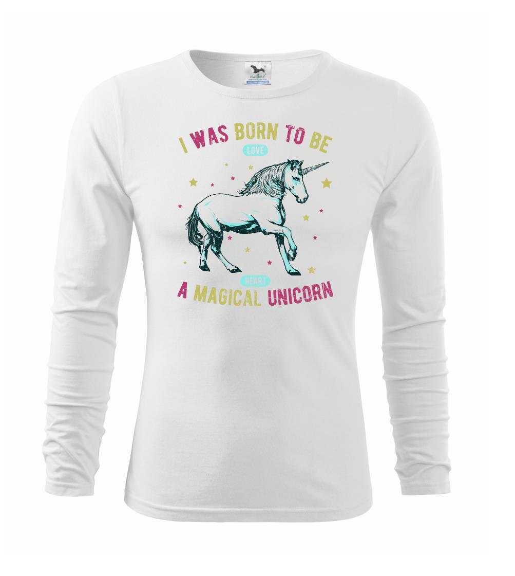 Tričká so zvieratami - Unicorn magic - Tričko detské Long Sleeve