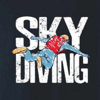 Skydiving nápis